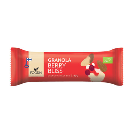 Barre granola Berry Bliss, bio