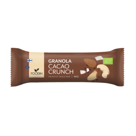 Barre granola Cacao Crunch, bio 40 g